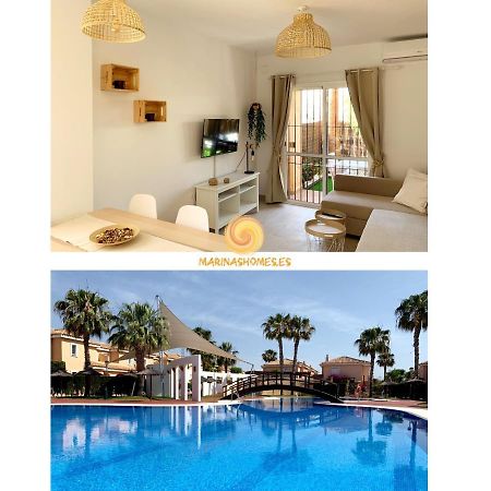 Marinas Sol - Tu Hogar Con Jardin Privado! Apartment Vera Bagian luar foto