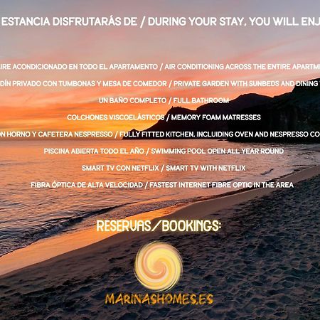 Marinas Sol - Tu Hogar Con Jardin Privado! Apartment Vera Bagian luar foto