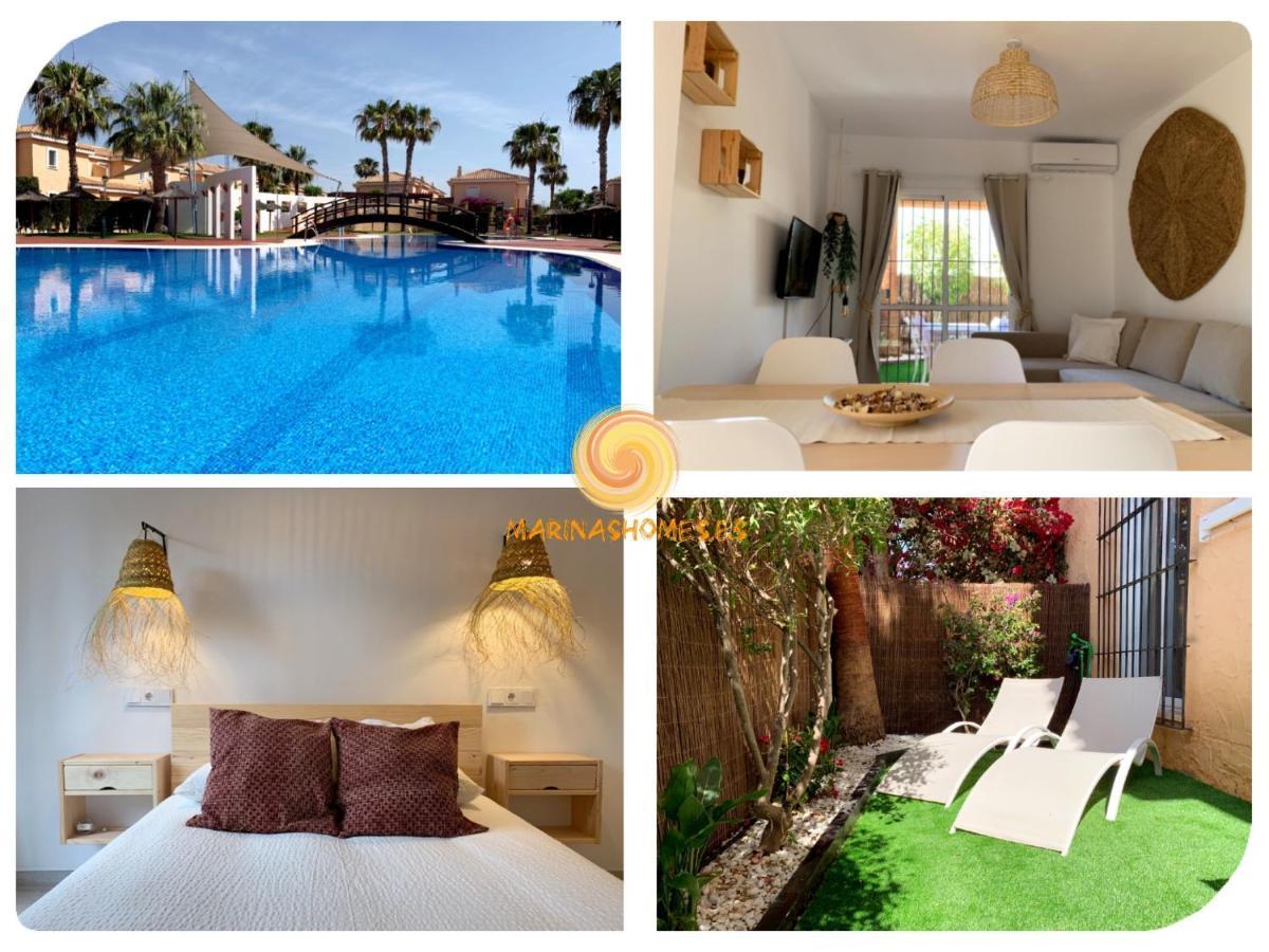 Marinas Sol - Tu Hogar Con Jardin Privado! Apartment Vera Bagian luar foto